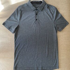 Lululemon Polo Shirt - Blue / Grey
